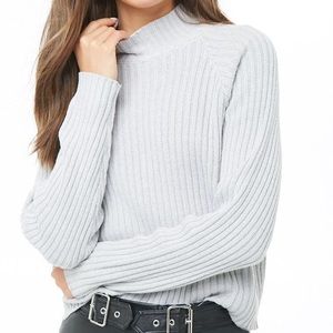 Crop Mock/Turtle Neck sweater
